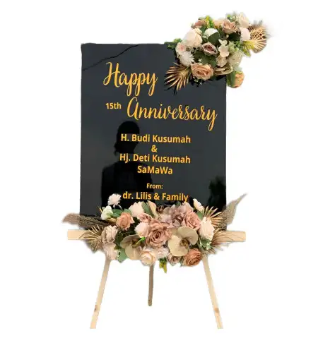 Papan Bunga Akrilik Ujung Pandang